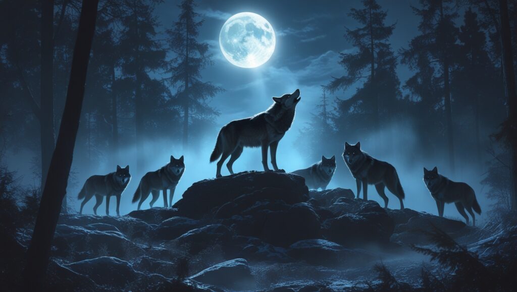 Wolves at Night: How They Hunt, Live, and Thrive