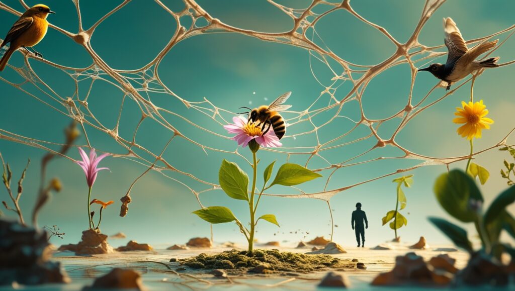 extinction, endangered species, wildlife conservation, biodiversity, ecosystem balance, human impact on nature, habitat loss, trophic cascade, coral reefs, pollinators, dodo bird, Yellowstone wolves, environmental awareness, climate change, species loss, conservation success stories, sustainable living, protecting wildlife, saving animals, nature education