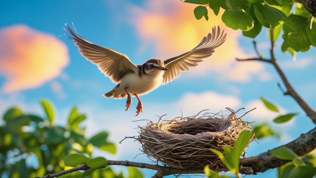 How Do Birds Learn to Fly? The Journey from Nest to Sky